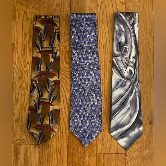 Bundle 3 J Garcia Ties - Picture 1 of 5